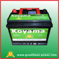 2015 batterie de voiture humide de Hotsell 55530-12V55ah batterie automatique